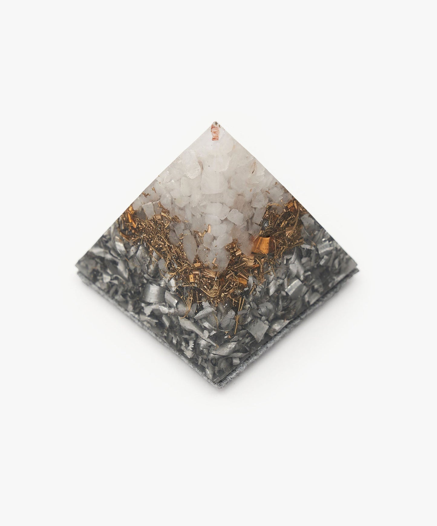ORGONITE PIRAMIDE CUATRO LADOS