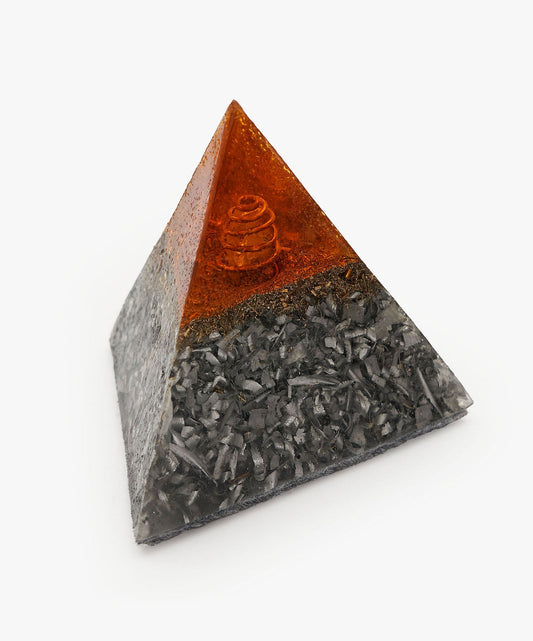 ORGONITE PIRAMIDE TRES LADOS