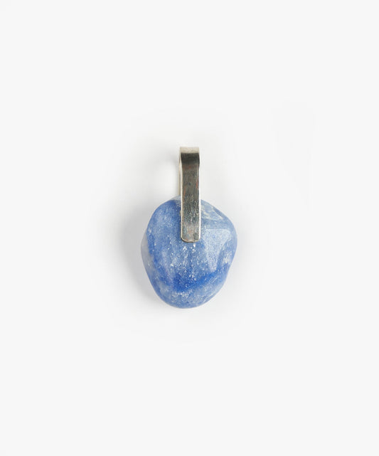 DIJE LAZO DE CUARZO AZUL