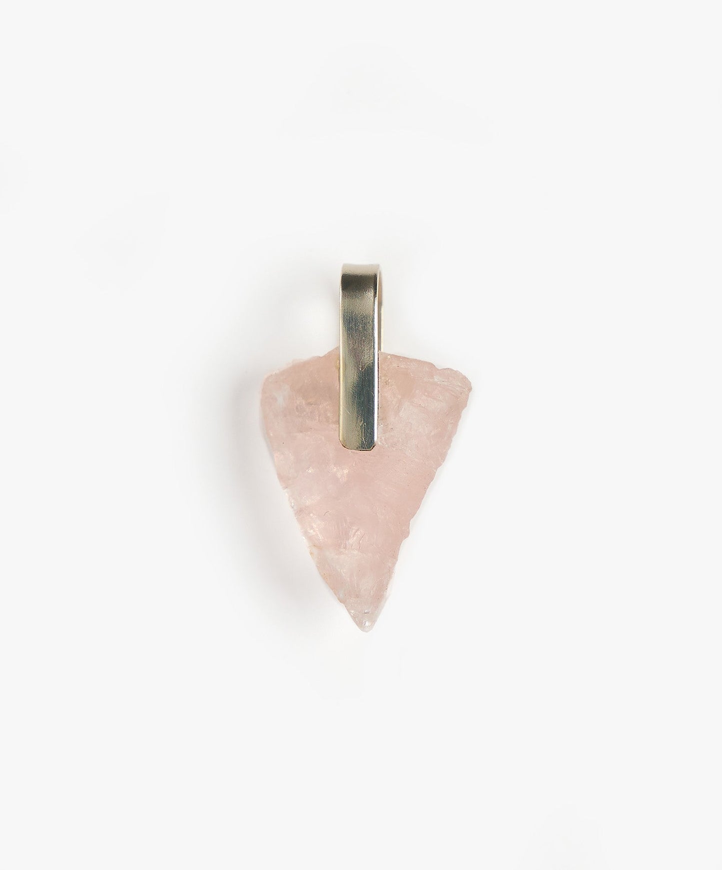 DIJE LAZO DE CUARZO ROSA