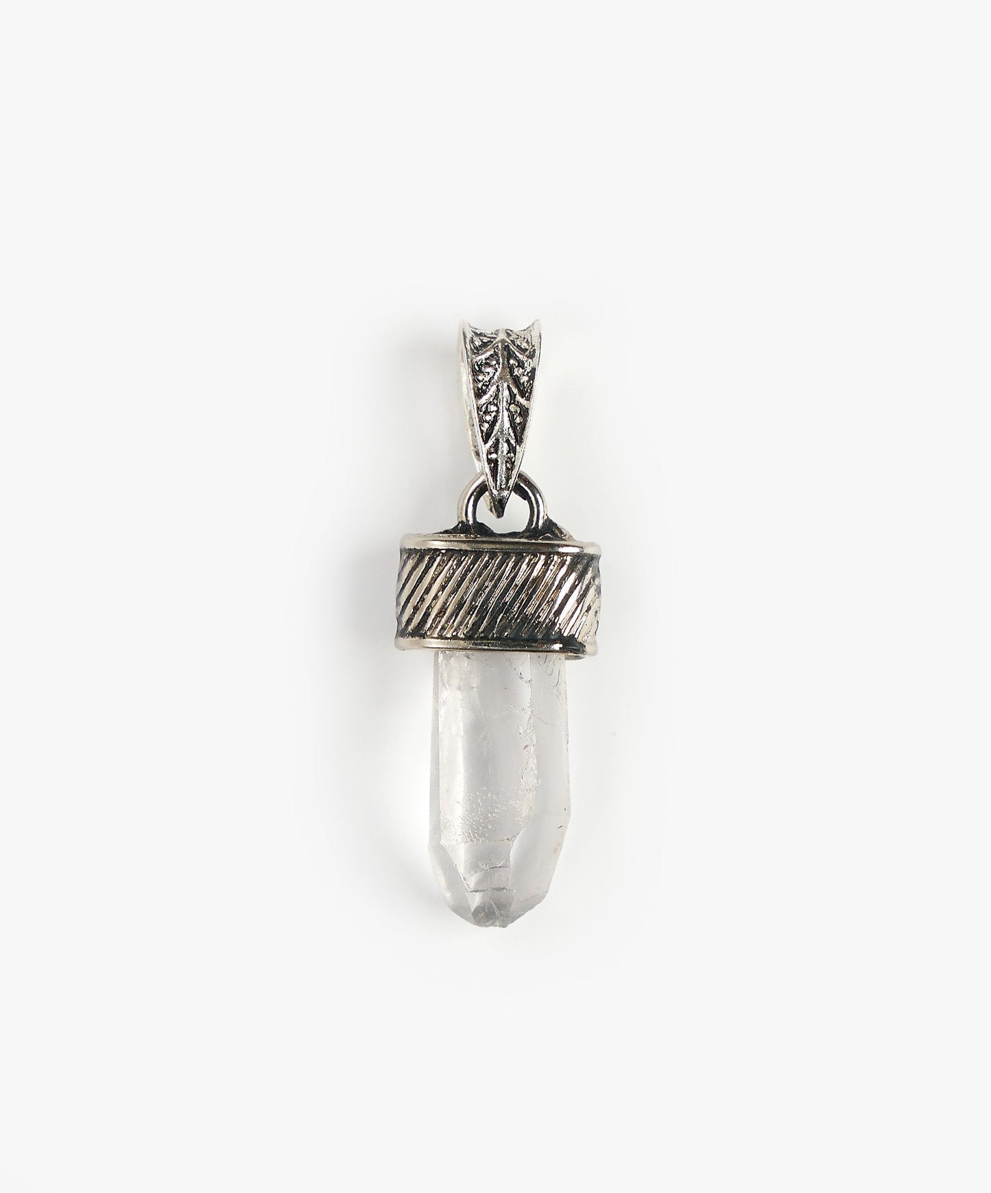 DIJE RAYITA DE CUARZO CRISTAL