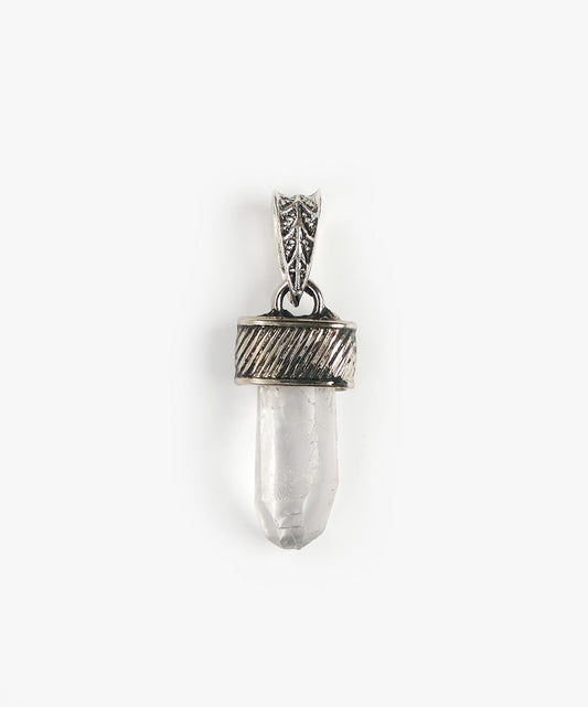DIJE RAYITA DE CUARZO CRISTAL