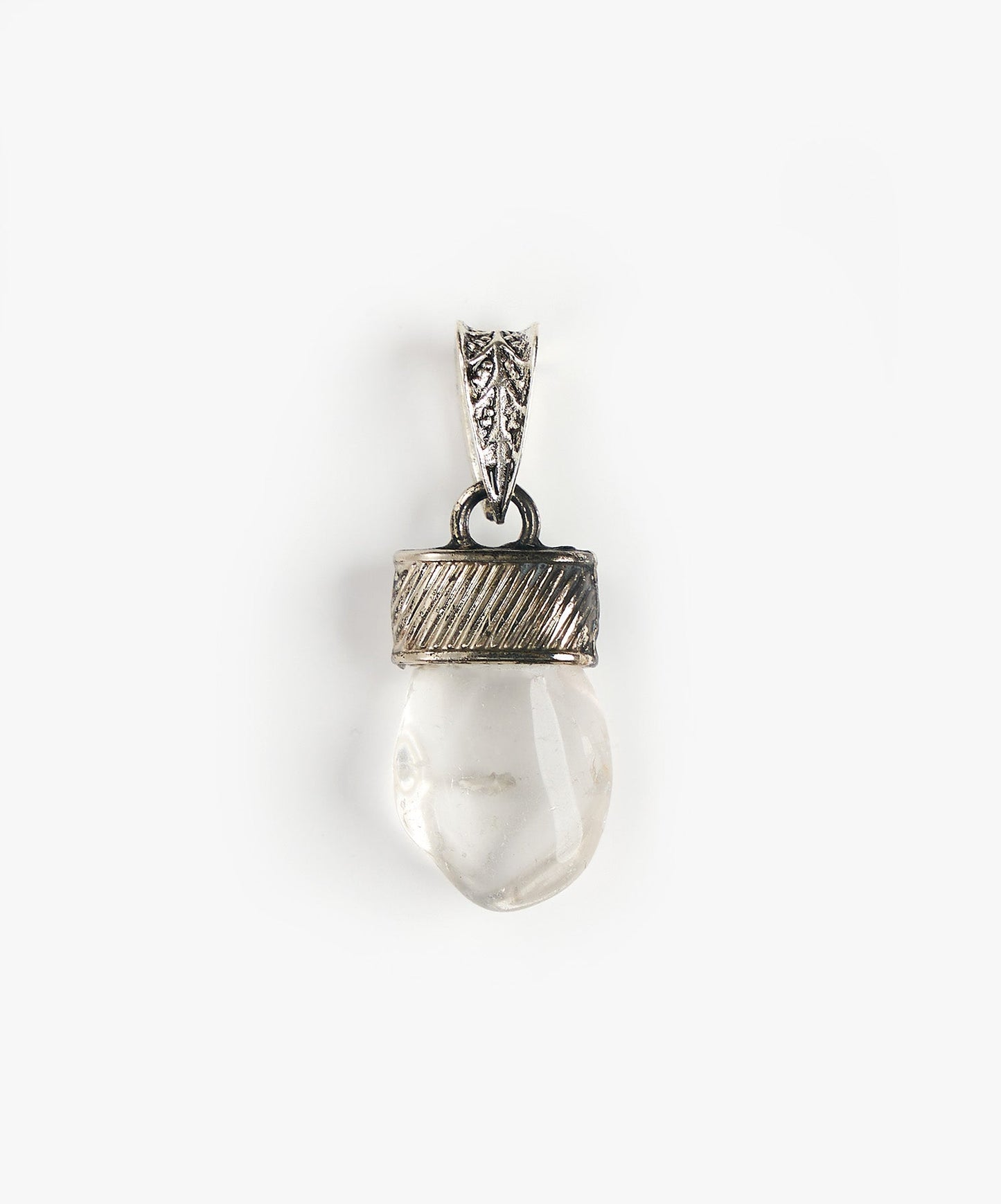 DIJE RAYITA DE CUARZO CRISTAL