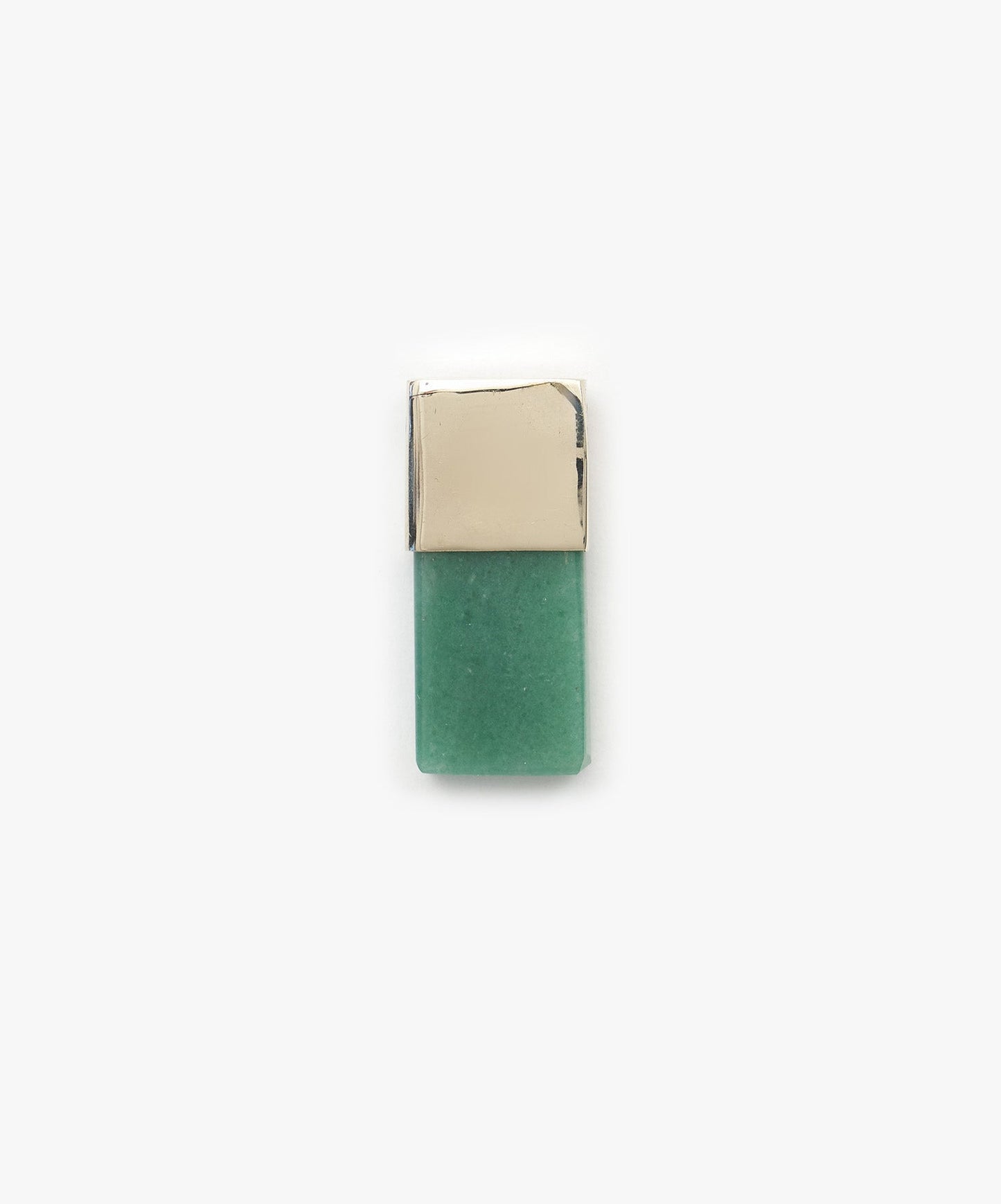 DIJE PENDRIVE  DE CUARZO VERDE