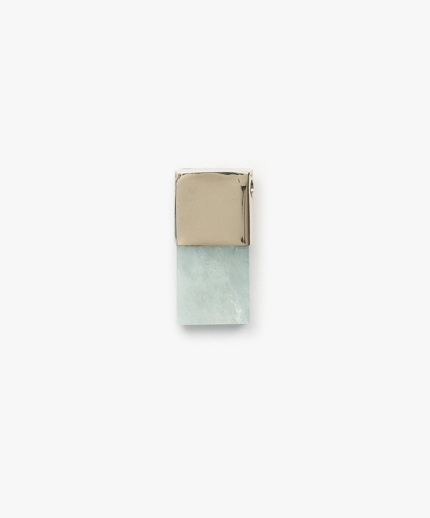 DIJE PENDRIVE  DE AGUAMARINA