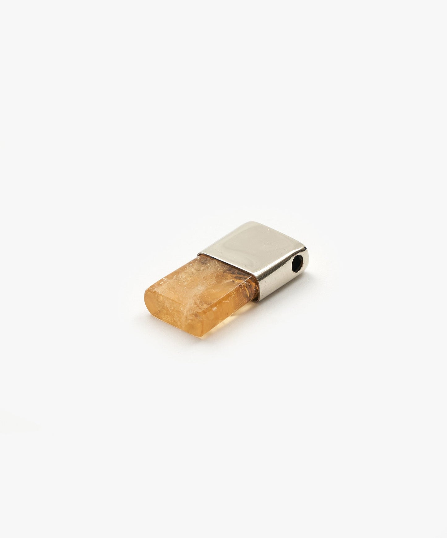 DIJE PENDRIVE  DE CITRINO
