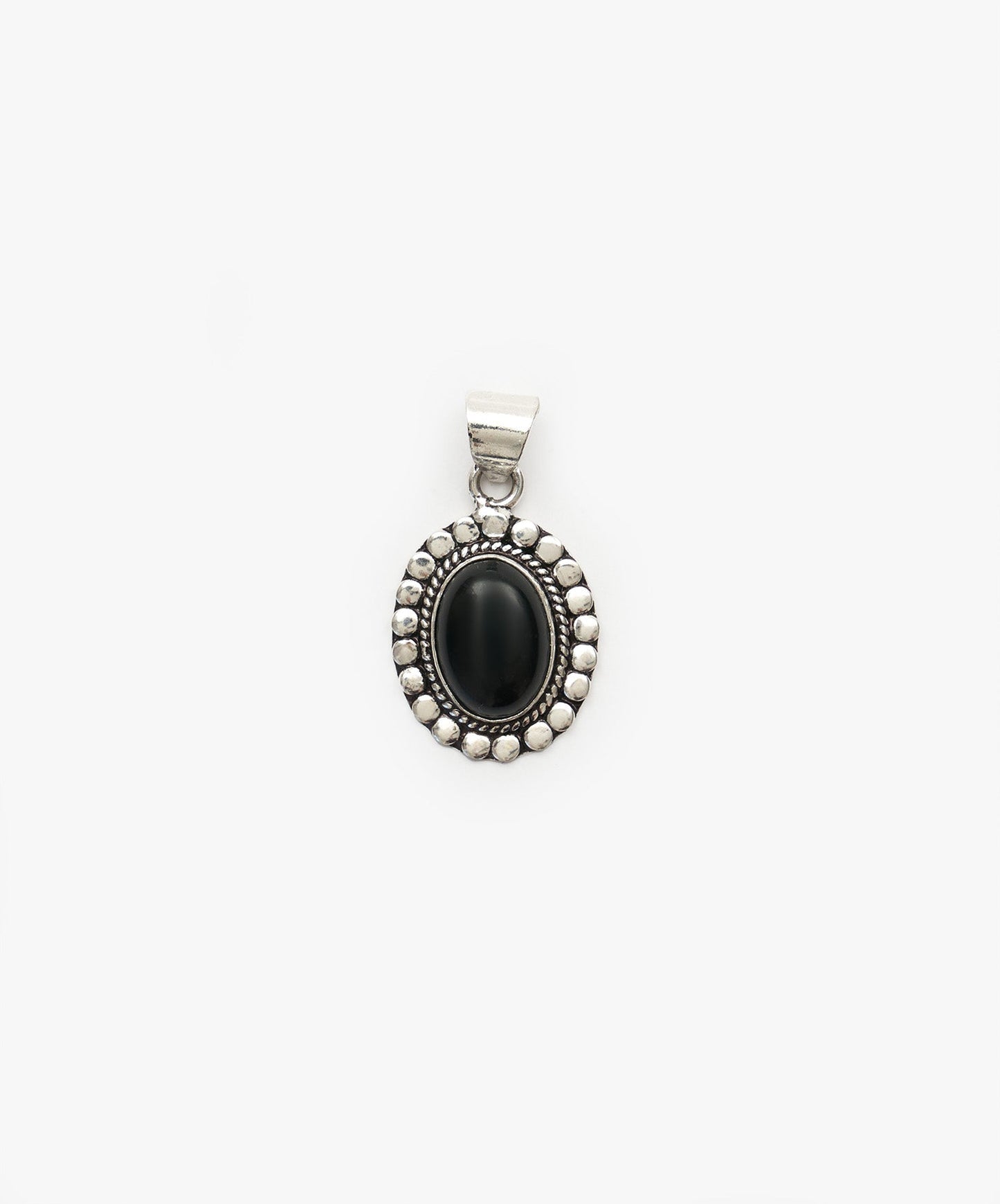 DIJE TARUMI DE ONIX NEGRO/OBSIDIANA