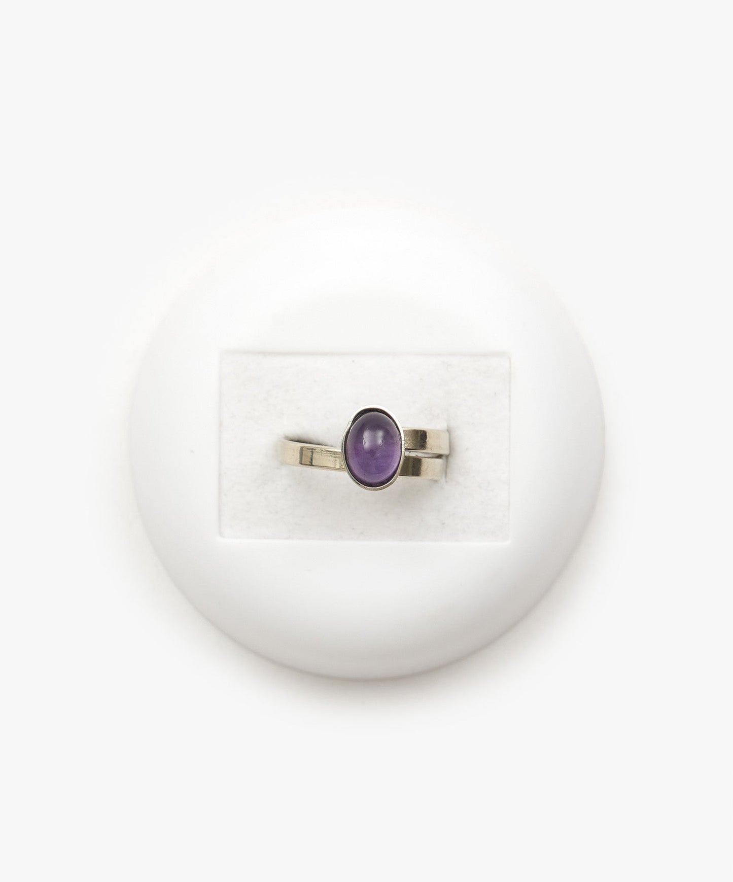 ANILLO CAZUELA SIMPLE DE AMATISTA