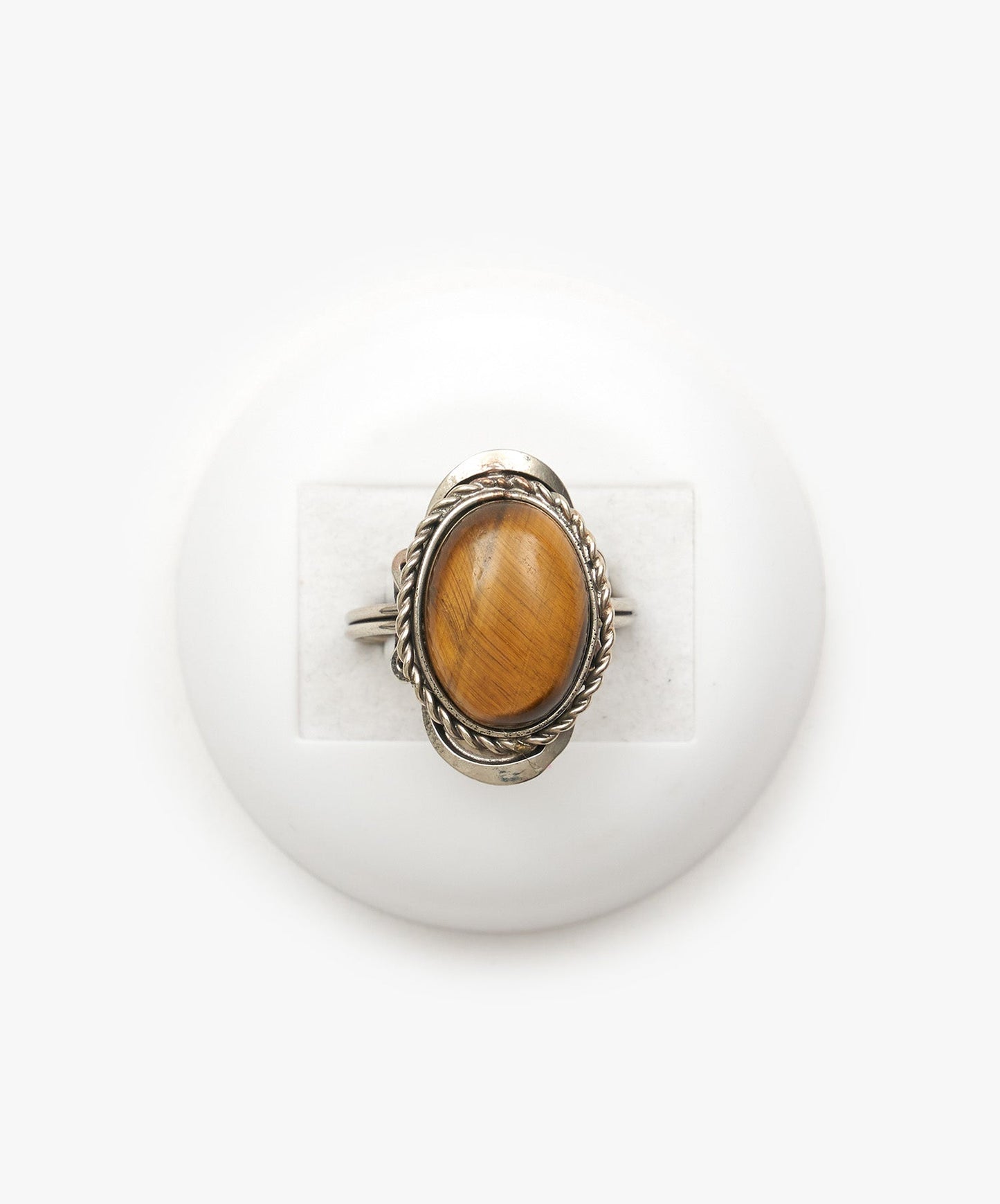 ANILLO PERUANO DE OJO DE TIGRE