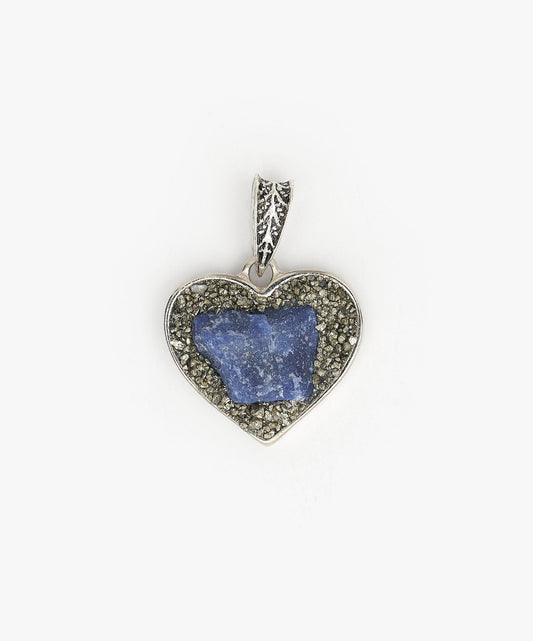 DIJE CORAZON DE SODALITA