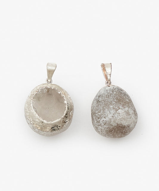 DIJE CON BAÑO DE PLATA PIEDRA VIDENTE