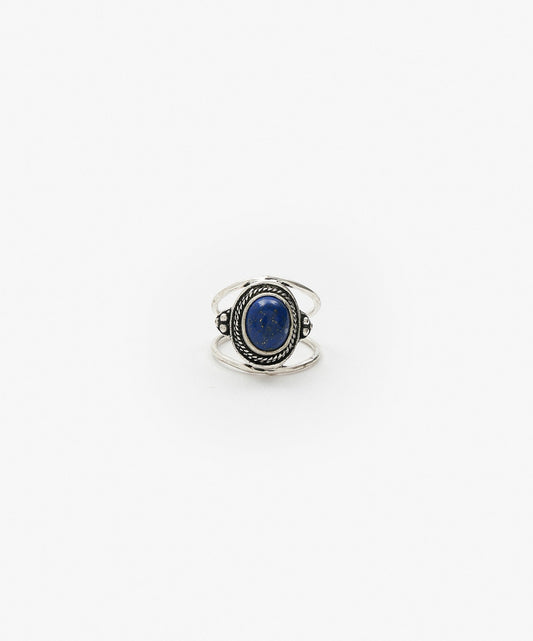 ANILLO TARUMI DOBLE DE LAPISLAZULI