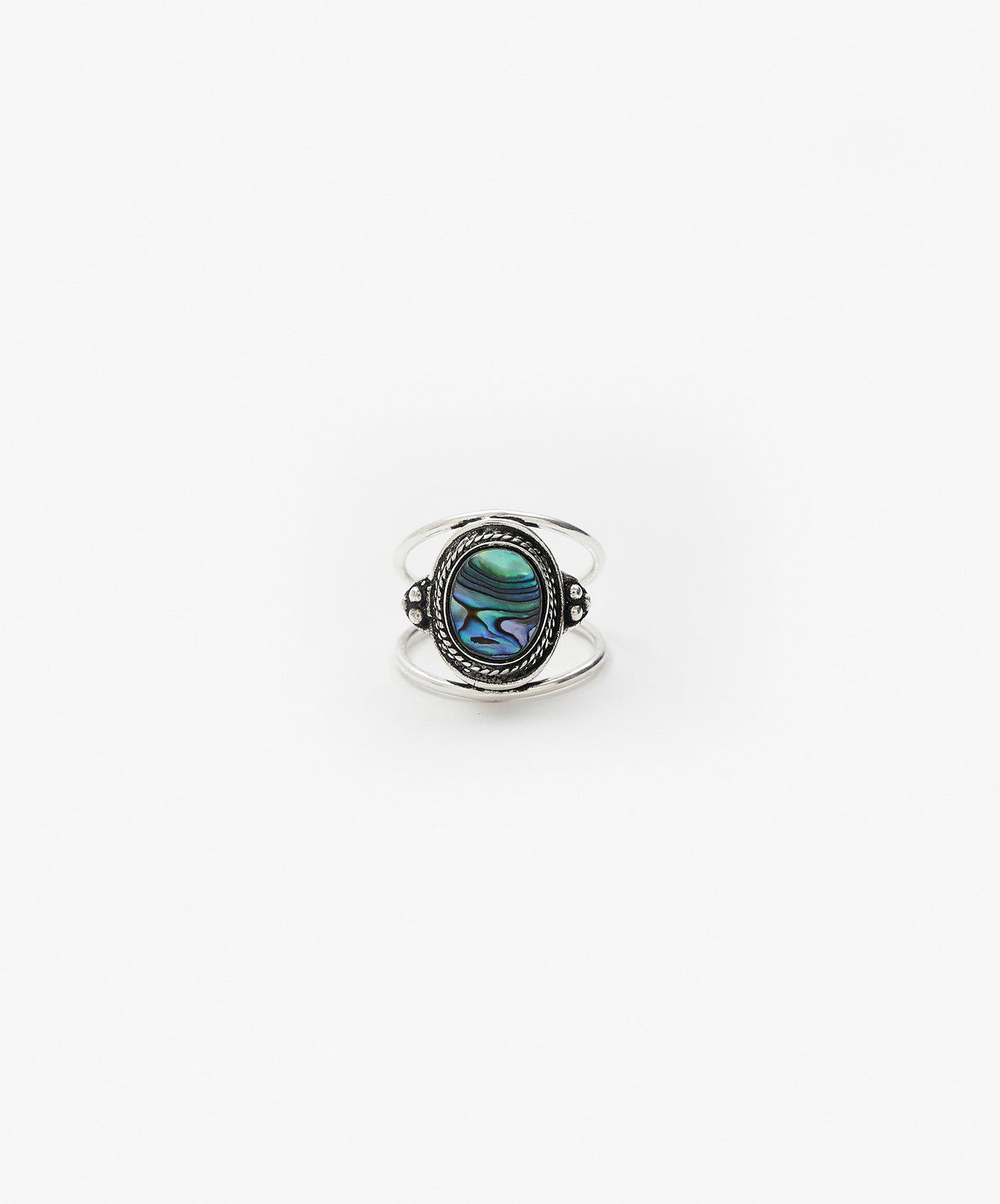 ANILLO TARUMI DOBLE DE HALIOTIS