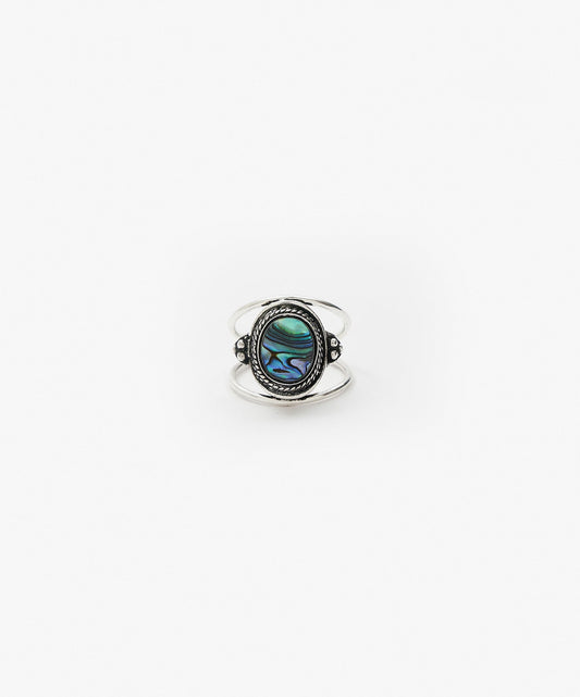 ANILLO TARUMI DOBLE DE HALIOTIS