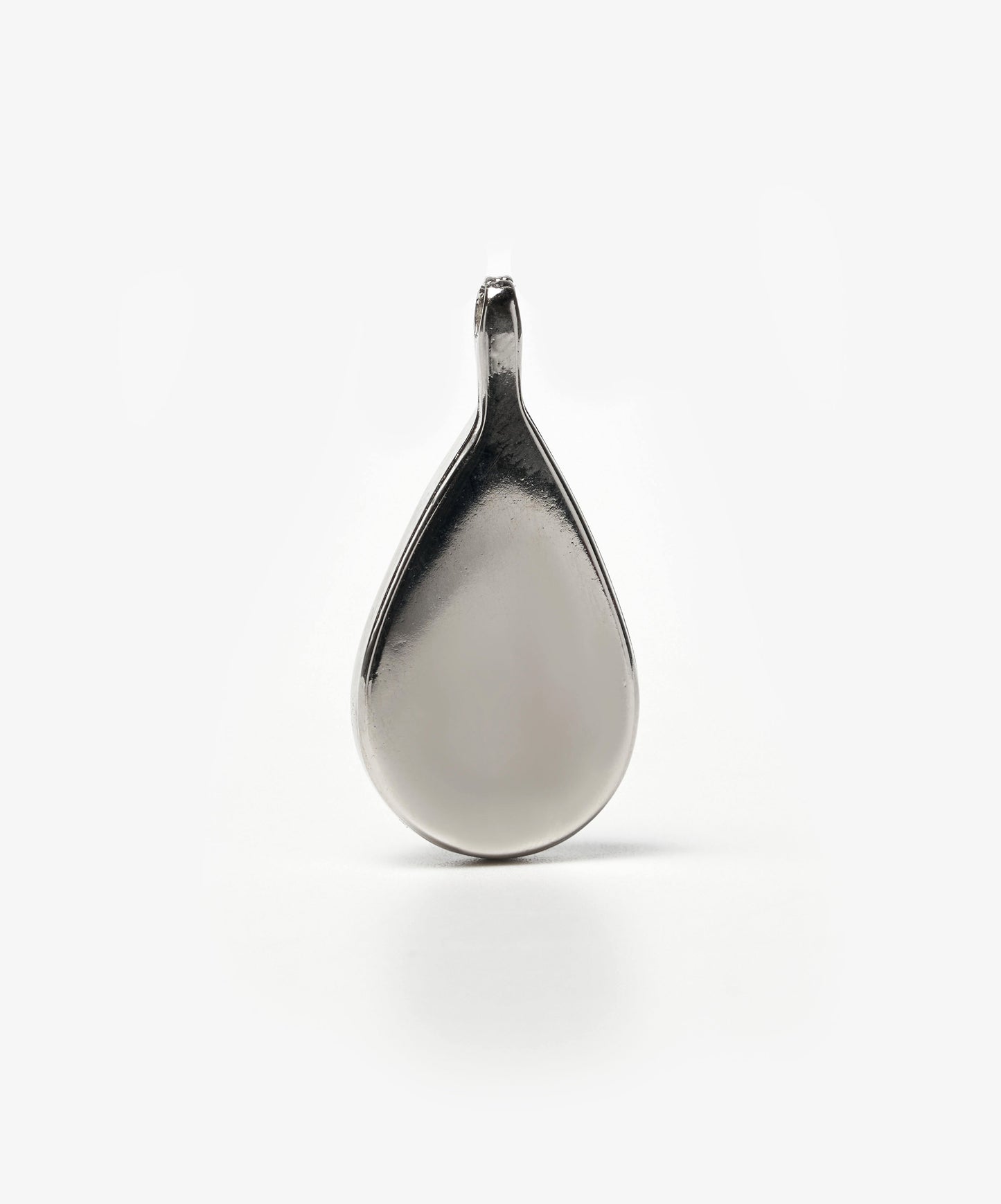 DIJE GEOMÉTRICO GOTA DE TURMALINA NEGRA